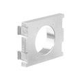 Leviton WALLPLATES MOS 1.5U PASSTHRU WH 41297-2PW